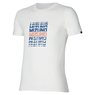 Mizuno Athletics Mizuno Tee White